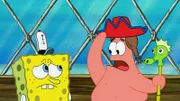 L-R: SpongeBob, Patrick