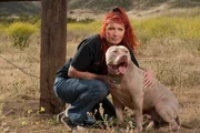 AGUA DULCE, CA - MAY 25TH: Tia Maria Torres poses with one of her personal dogs on ranch land at Torres' Villalobos Rescue Center in Agua Dulce, California, on Tuesday , May 25th, 2010. photo by Stephanie Diani/Getty Images for Discovery Communications AGUA DULCE, CA - MAY 25TH: Tia Maria Torres poses with one of her personal dogs on ranch land at Torres' Villalobos Rescue Center in Agua Dulce, California, on Tuesday , May 25th, 2010. photo by Stephanie Diani/Getty Images for Discovery Communications