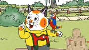 Huckle ist ein Papagei zugeflogen. Ob er rausfinden kann, wer der Besitzer ist?