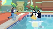 L-R: Bluey, Bandit