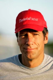 June 29. Kona, HI: Mike Rowe, host of the Discovery Channel's Dirty Jobs at Mera Pharmaceuticals, a micro algae farming company in Kona, HI, June 29, 2005. (Discovery Channel)