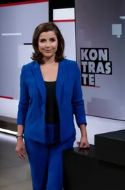 RUNDFUNK BERLIN-BRANDENBURG Eva-Maria Lemke Eva-Maria Lemke moderiert im Ersten "Kontraste", das ARD-Politikmagazin vom Rundfunk Berlin-Brandenburg. © rbb/Claudius Pflug, honorarfrei - Verwendung gemäß der AGB im engen inhaltlichen, redaktionellen Zusammenhang mit genannter rbb-Sendung und bei Nennung "Bild: rbb/Claudius Pflug" (S2+). rbb Presse & Information, Masurenallee 8-14, 14057 Berlin, Tel: 030/97 99 3-12118 oder -12116, pressefoto@rbb-online.de