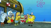 SpongeBob (r.)