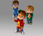 L-R: Simon, Alvin, Theodore