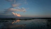 Sunset over the Everglades.