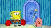 L-R: SpongeBob, Gary