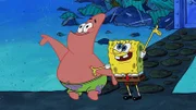 L-R: Patrick, SpongeBob
