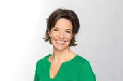 Moderatorin Anna Planken