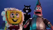 L-R: SpongeBob, Sandy, Patrick
