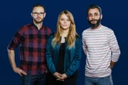 Die Moderatoren (von links): Rainer Maria Jilg, Sabine Pusch und Ramo Ali.