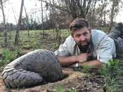 Forrest Galante With A Pangolin