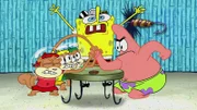 L-R: Macadamia, Hazelnut, Pistachio, SpongeBob, Patrick