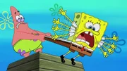 L-R: Patrick, SpongeBob