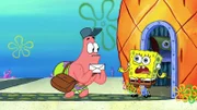 L-R: Patrick, SpongeBob