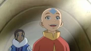 L-R: Katara, Aang