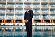 Anthony Melchiorri, host of Travel Channel's Hotel Impossible, during a promo shoot in Cape May New Jersey