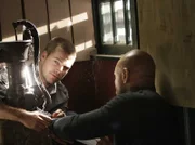 Ambush, Special Agent Callen (Chris O'Donnell),  and Special Agent Sam Hanna (LL COOL J ), are captured by a militia group on NCIS: LOS ANGELES, Tuesday, Nov. 17  (9:00-10:00 PM, ET/PT) on the CBS Television Network. Charles Esten guest stars. Photo: Cliff Lipson/CBS ©2009 CBS BROADCASTING INC. ALL RIGHTS RESERVED