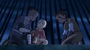 L-R: Sokka, Aang, Katara