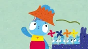 In der Prärie weht ein heftiger Wind und Ma wird der Sonnenhut vom Kopf geweht.  Bop und Boo treffen bei der Suche  auf die furchtlose Füchsin Franny. Unterdessen versucht Pa,  Bop`s Möhrendrachen, der sich hoch in einem Baum verheddert hat, wieder herunter zu holen.