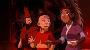 L-R: Shyu, Aang, Katara