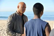 "Breach" --  Special Agent Sam Hanna (LL COOL J )(l). The death of a Petty Officer leads the NCIS team to a teenager in Sam's life.  Meanwhile, Hetty is concerned about the effect that the workload is having on the team, on NCIS: LOS ANGELES, Tuesday, Jan. 5 (9:00-10:00 PM, ET/PT) on the CBS Television Network. Photo: Eric McCandless/CBS ©2009 CBS Broadcasting Inc. All Rights Reserved.