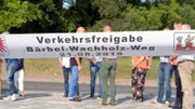 Freigabe Bärbel-Wachholz-Weg am 21.08.2018 in Angermünde
