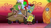 L-R: Narlene, SpongeBob