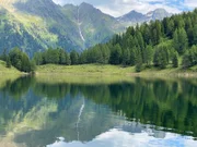 Der Duisitzkarsee in Österreich ist wohl einer der schönsten Bergseen in den Schladminger Tauern, der nach der Coronavirus-Pandemie ohne Touristen ist.
