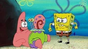 L-R: Patrick, Gary, SpongeBob