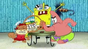 L-R: Macadamia, Hazelnut, Pistachio, SpongeBob, Patrick