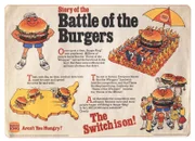 1980er Jahre USA Burger King Magazin-Anzeige.  Nummer 3 in unserer Reihe, der Whopper (Bildnachweis: Retro AdArchives / Alamy Stock Photo)