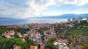 Blick von der Burg Trsat - Rijeka liegt im Norden der Kvarner Bucht