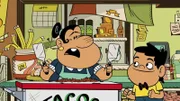 L-R: Rosa, CJ