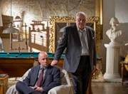 Die Mafiabosse Gianni Moretti Junior (Paul Schulze, l.) und Zambrano (Vincent Curatola) stehen auf offenbar auf Elias' Abschussliste, um die Cosa Nostra unter seiner Führung zu vereinigen.