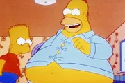 Homer hat endlich sein Rekordgewicht erreicht.