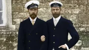 There's a remarkable resemblance between Tsar Nicolas II (left) and the British monarch George V (right). They are first cousins: they have the same grandmother, Queen Victoria.  (photo credit: BnF/Gallica)