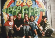 (allgemeines Motiv, 2. Staffel) Die Pfefferkörner v.l.: Natascha (Vijessna Ferkic), Fiete (Julian Paeth), Vivi (Aglaja Brix), Jana (Anna-Elena Herzog) und Cem (Ihsan Ay).