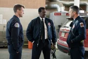 Chicago Fire
Staffel 8
Folge 20
Jesse Spencer als Matthew Casey, Eamonn Walker als Chief Wallace Boden, Taylor Kinney als Kelly Severide
SRF/2019 NBC Universal