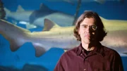 Interview mit Biologe Tyler Volk im Maritime Aquarium in Norwalk.