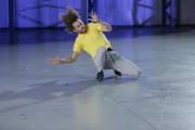 ESSEX, U.K. - The breakdancer demonstrates the science behind airflares. (Photo Credit: National Geographic Channels/Nick Marwick)