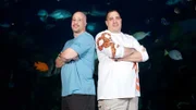 Brett Raymer and Wayde King cast members of the show Tanked on Animal Planet.