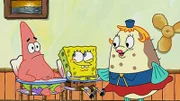 L-R: Patrick, SpongeBob, Mrs. Puff