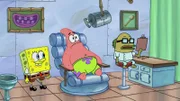 L-R: SpongeBob, Patrick, Dr. Mundane