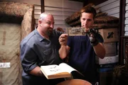 OXNARD, CA - September 2:  (L-R) Clinton "Ton" Jones and Allen Haff on the set of Spike TV's new original series "Auction Hunters" at StorQuest on September 2, 2010 in Oxnard, California.