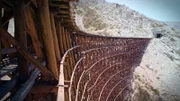 In Südkalifornien, USA, liegt ein Schatz amerikanischer Ingenieursgeschichte verborgen: Die Goat Canyon Trestle Bridge.
