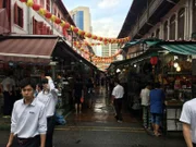 Chinatown in Singapur.
