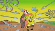 L-R: Patrick, SpongeBob