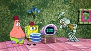 L-R: Patrick, SpongeBob, Squidward