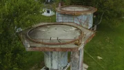 Überreste einer Radaranlage unweit von Gary, Indiana. Sie diente in den 1950er Jahren dem Schutz dieses wichtigen Industriestandorts.