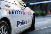 Victoria Police attend crime scene, Melbourne, Australia